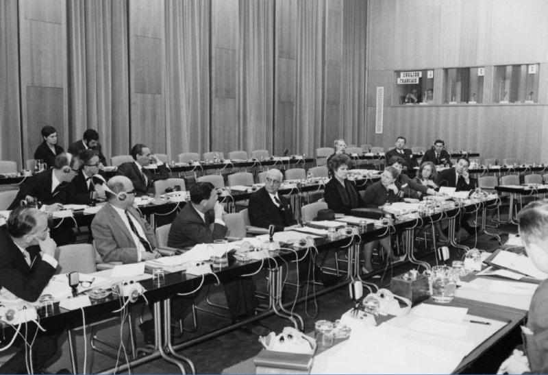 Session of the VIIthWorld Congress in Brussels, 1967