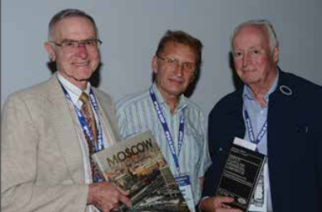 Kenneth Janda, Mikhail Ilyin (EC member, 2009-2012), and John Trent (IPSA Secretary-General, 1976-1988)