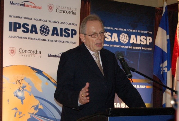 IPSA President Max Kaase