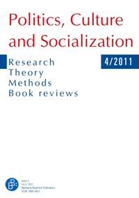 literature review of political socialization