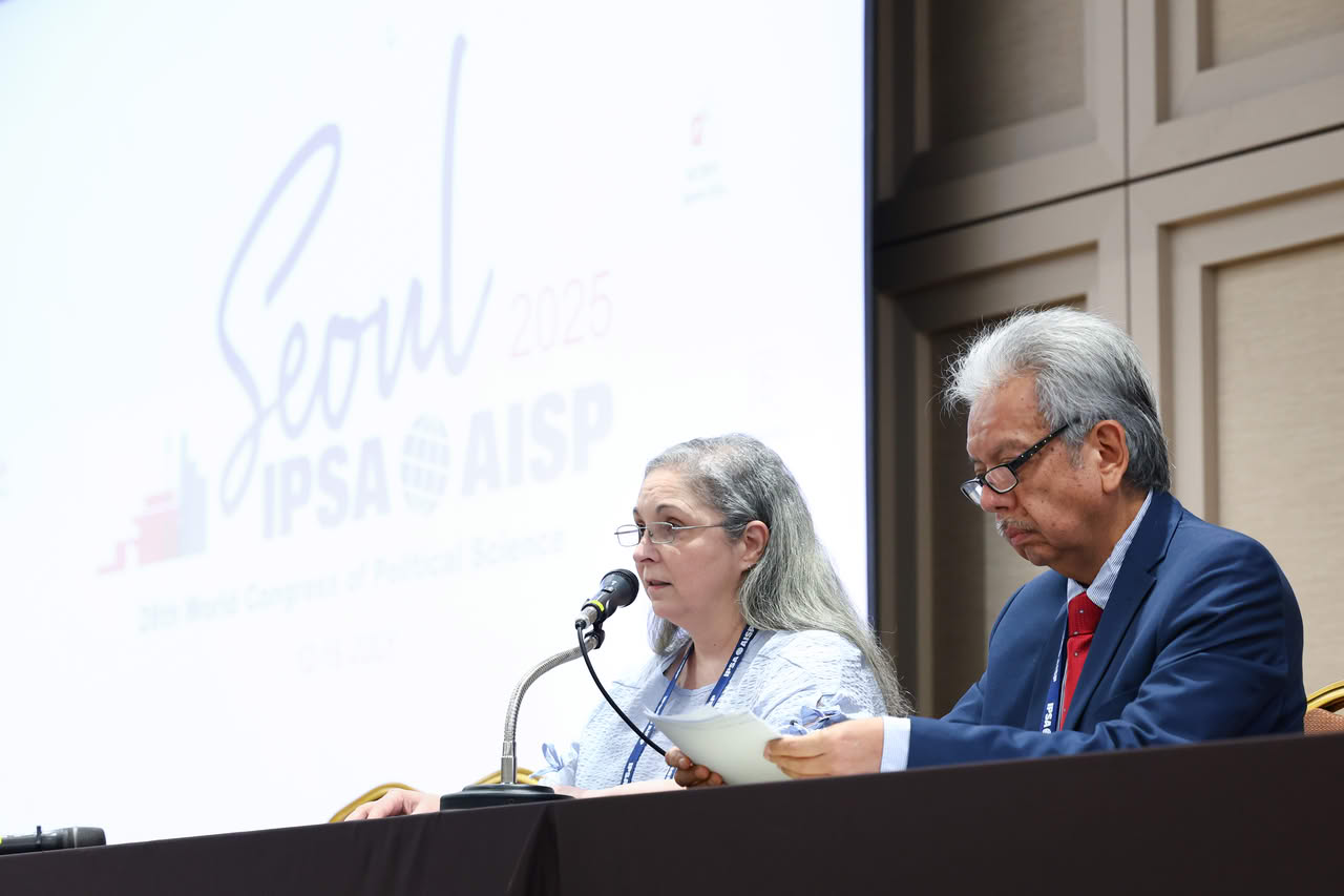 Gabriela Ippolito-O&#039;Donnell and Jesús Tovar.
